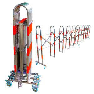 접이식 바리게이트 멀티게이트 아치형스텐접이식 바리케이트 5M-H1100