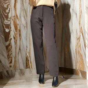 여자 중년 엄마 겨울 기지바지 기모 슬랙스