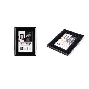 벽걸이 사진액자 검정 3R 아기 돌사진 스냅 액자 (WFGPWFK)