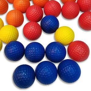 스윙용 컬러 골프공 간편 실내 공 스펀지 연습용