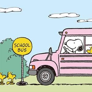 [BZJL27J3_4B]DIY 페인팅 피너츠 스누피 스쿨버스 25X25