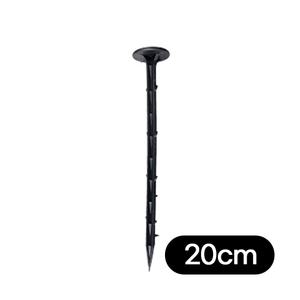 제초매트 농업용 고정핀 멀칭고정핀 플라스틱 못 20cm 400개