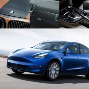 ArtX 테슬라 모델Y 3D 5D카본 악어스킨 실내인테리어 데칼스티커