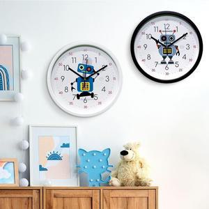 [피커]캐릭터 유리시계 교육용 무소음 (나룸)EDU5-로봇