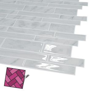 [S4X9263]타일스티커 회백색 타일 대리석 011