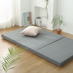 국산 2중 양면 접이식 3단 매트 매트리스 SS 슈퍼싱글 듀얼슬립 토퍼 바닥