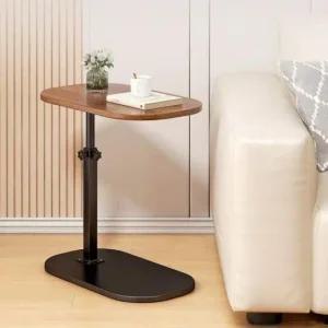 소파 테이블 사이드 서브 원형 침대 조립 높이조절테이블 미니테이블 소파테이블