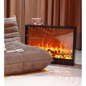 불멍 수증기 난로 실내 수동 무드등 불꽃 인테리어