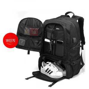 스포츠 전문 백팩 대용량 수납 비지니스 여행 신발수납