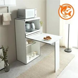 접이식 다용도 간편식 주방 수납 테이블 기구 선반 정리대