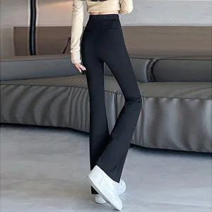 [힙제이](S~XL)기본이 근본 스판 부츠컷 라인이 예술핏 나팔바지 여성 YH170