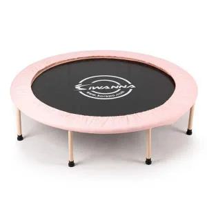 접이식 핑크 트램펄린 트램폴린 지름 122cm 밴드
