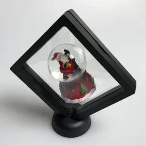 P1 PE필름 악세사리 액자 케이스 블랙 9x9 돌반지케이스 압화액자 돌반지보관함 PE필름액자