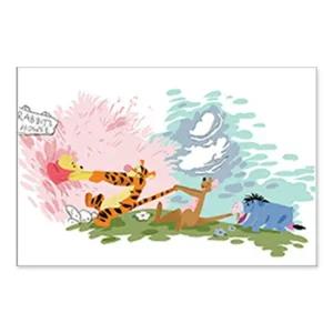 그리기 페인팅 위니 더 푸우 즐거운 푸와친구들 20x30 그리기 페인팅 위니더푸우