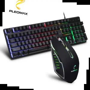 게이밍마우스 LED 유선 키보드/마우스 플레오맥스 세트 AVEC-WMK520