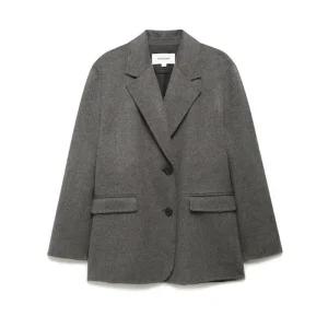 나이스클랍 NICE CLAUP 박시 싱글 리버자켓N244MWCA44 475204