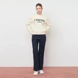 [케네스레이디](대전신세계)[BYLYNN][케네스레이디]더블버튼 부츠컷 기모 데님팬츠 ECDPOK7000