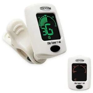 [에이치플러스몰]White 클립 OOAF393 미니 바이올린튜너 튜너기