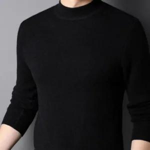 터틀넥 니트 겨울 티셔츠 남자 남성 반폴라 폴라 (47uUf)