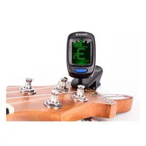 클립 튜너기 초소형 집게 조율형 현악 튜닝 타기 튜너 우쿨렐레 베이스 기타