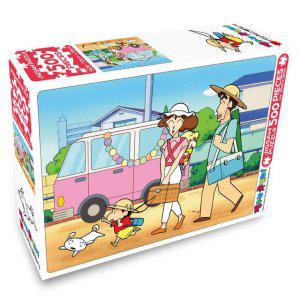 학산문화사 직소퍼즐 짱구는 못말려 500P 나들이 어린이 학습 퍼즐