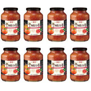 꽃샘 꿀 레드 자몽 차 1kg 8개 액상차