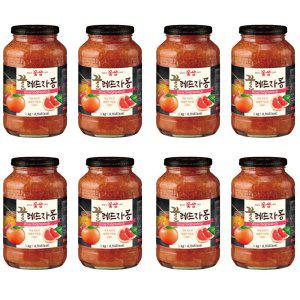 꽃샘 꿀 레드 자몽 차 1kg 8개 액상차