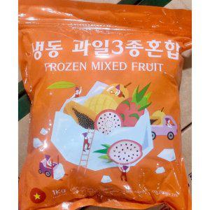 혼합과일(대정 망고+파파야+용과 1K) X10