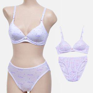 3단계 여학생속옷 물결 러브스토리 주니어속옷