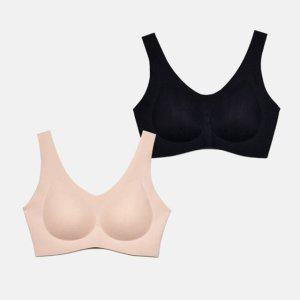 여자속옷 여성속옷 무봉제 라텍스 브라 스포츠브