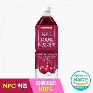 NFC 100% 타트체리 원액 1L 무첨가 수면 개선 관절 건강 착즙 건강주스