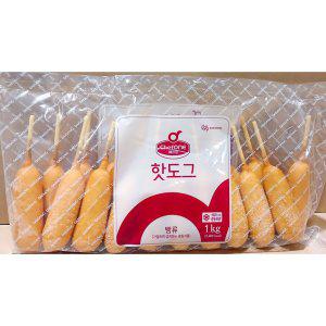 핫도그(쉐프원 냉동 1K) X5