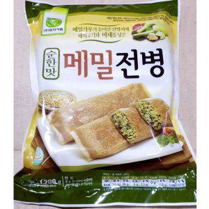 엄지식품 순한맛메밀전병(120gx 10개 1.2K) X8