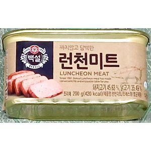 런천미트햄(백설 200g)X20
