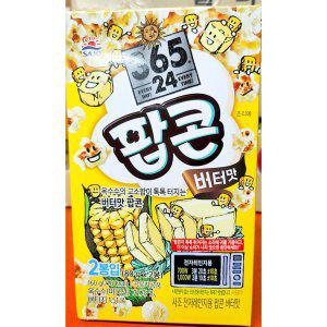 팝콘(사조 버터맛 90g x2봉입 180g 12개)