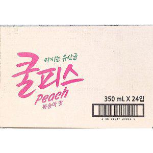 쿨피스(동원 350ml 캔 복숭아맛 24개)