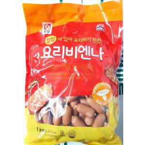 칼집요리비엔나(사조 냉장 1K) X10