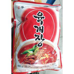 육개장(이푸드 냉동 600g) X5