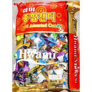 종합사탕(화미제당 800g) X10
