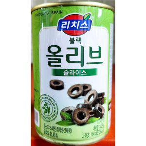 올리브(리치스 블랙 슬라이스 400g) X24