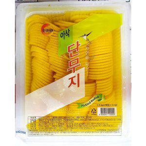 슬라이스 단무지(금성 냉장 반달 3K)