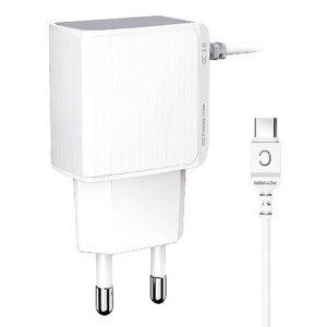 JMds 엑티몬 가정용고속충전기 가정용 충전기 퀵 3.0 3A 일체형 C타입 (화이트)