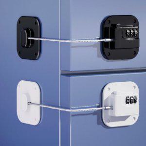 락 무타공 잠금 냉장고 비밀번호 자물쇠 장치