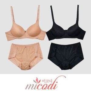 노와이어 속옷세트 데일리 브라팬티 여자속옷 B