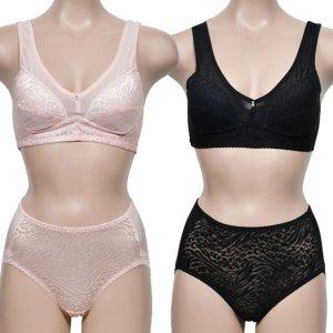 팬티 브라 여자속옷 노와이어 챠밍 풀컵 속옷세