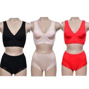 인견브라 브라팬티 인견 팬티 인견속옷 노와이어