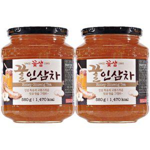 꽃샘 꿀인삼차 1160g (580g x 2병입)