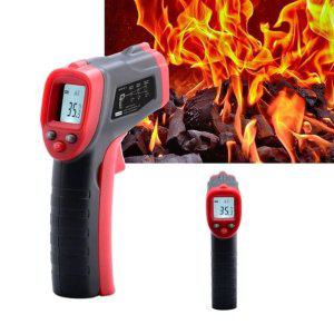 비접촉 적외선 온도계 디지털 기계 기름 물 온도 측정기 고온 측정 센서 550도