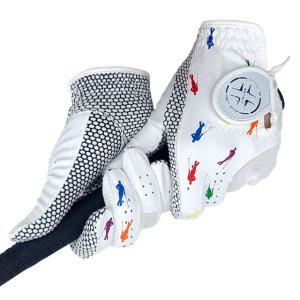 어린이 실리콘 1세트 양손 골프장갑