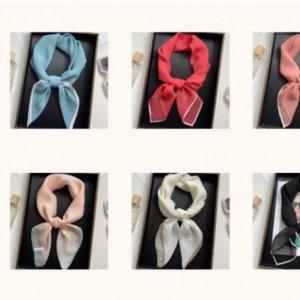 스카프마니아 쉬폰 스카프 목도리 머플러 미니 선물 여성 간절기 가을 엄마 봄